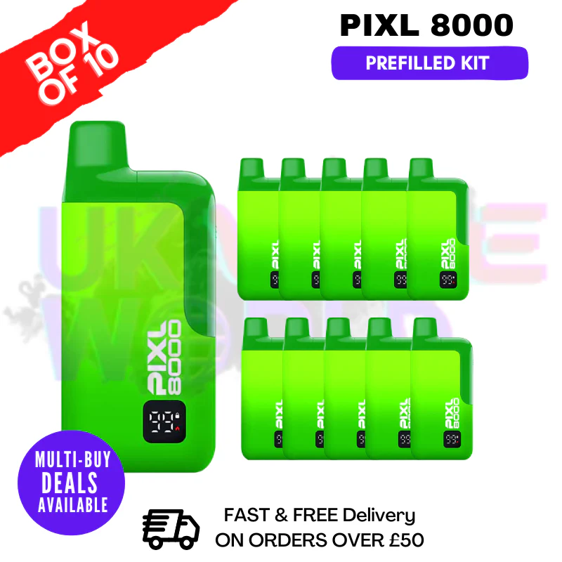 Apple Peach Pixl 8000 Kits Box Of 10