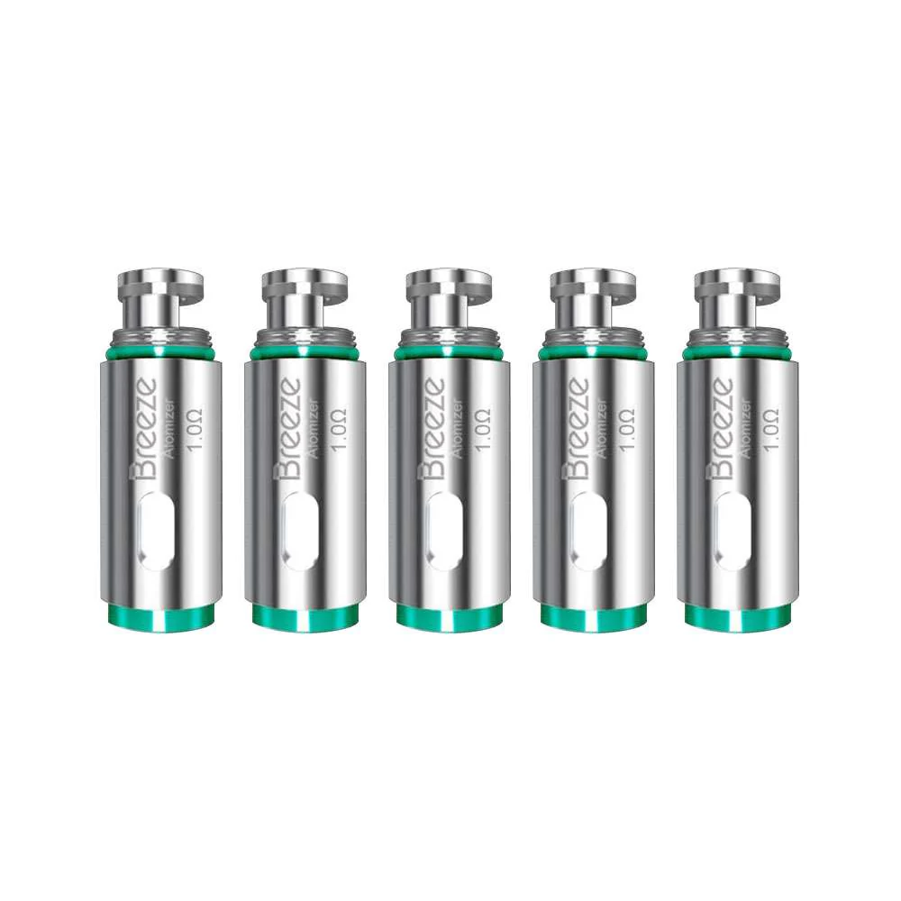 Aspire Breeze Replacement Coil - 5 Pack 0.6 & 1.0 ohm - Image 3