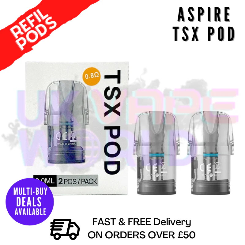 Aspire Cyber S Replacement Pod ( TSX ) - £4.39