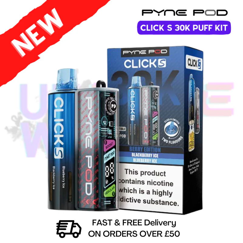 Berry Edition Pyne Pod Click S 30K Puff Kit