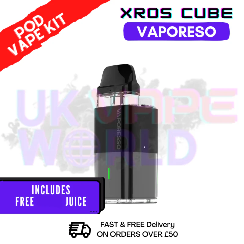 Black Xros Cube Refillable Pod Vape Kit