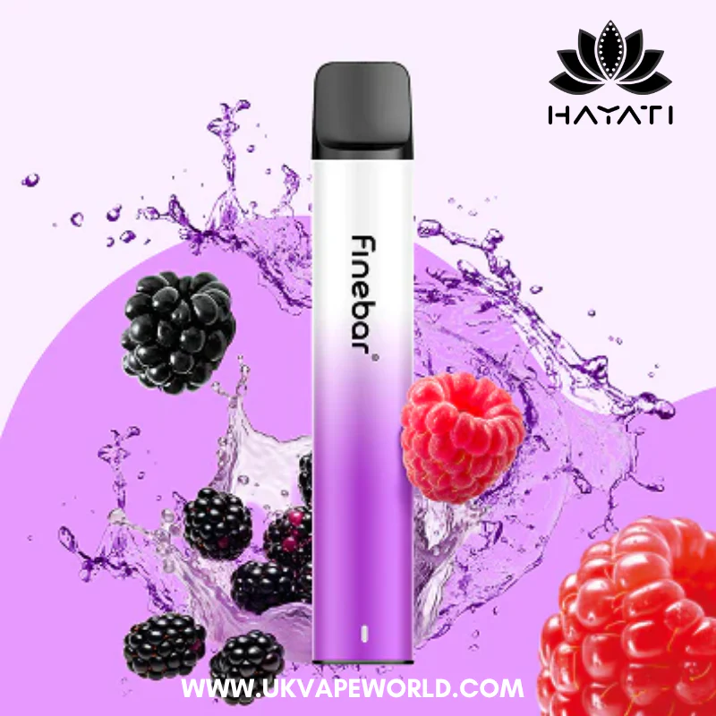 Blackberry Raspberry Hayati Finebar Prefilled Pod Kit - 5 For £15