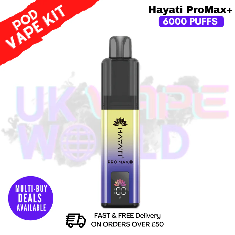 Blackcurrant Lemonade Hayati Pro Max Plus 6000Puff Kit