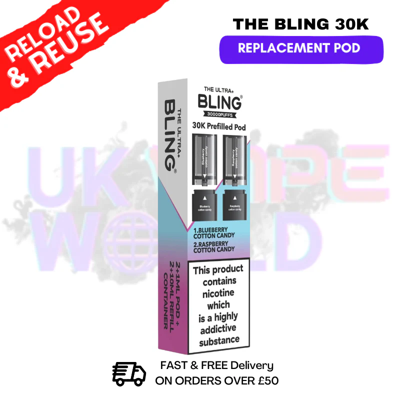 Bling 30k Replacement Pods Ultra Plus - £6.99 - Image 9
