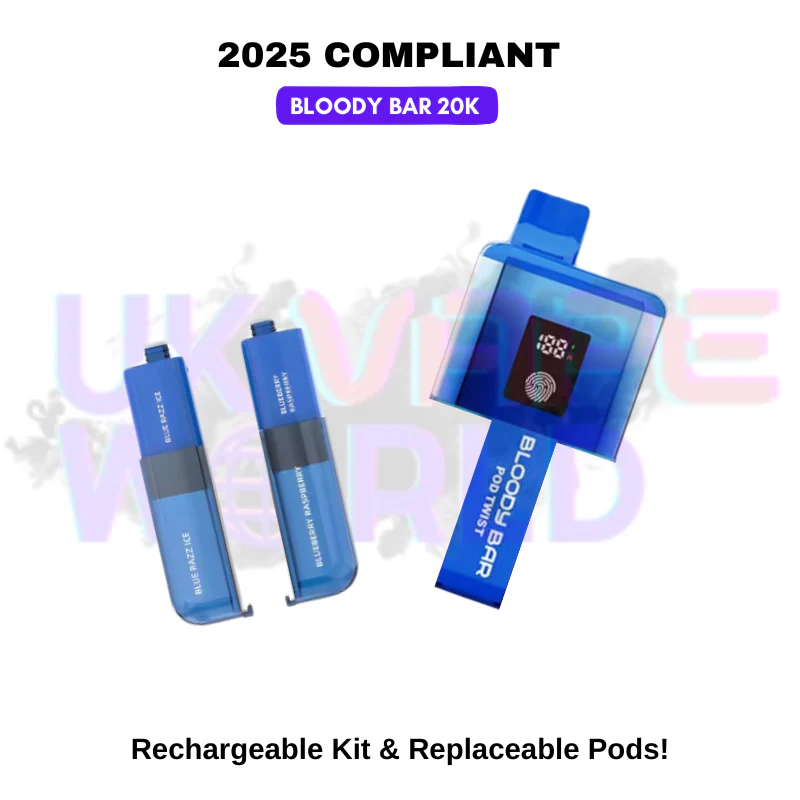 Bloody Bar 20K Puff Replacement Pods Box Of 5 - Image 2