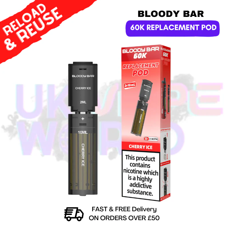 Bloody Bar 60K Replacement Pods - ONLY £4.29 - Image 2