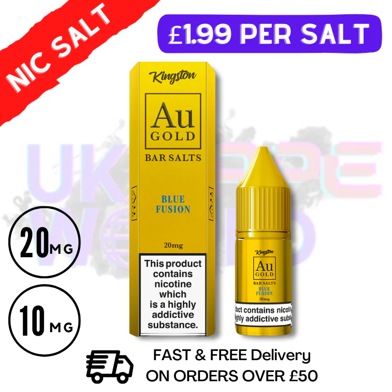 Blue Fusion Gold Bar Nic Salt