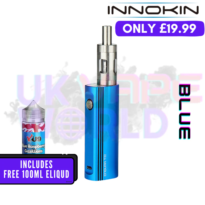 Innokin Endura T22E Vape Kit + Free 100ML Liquid - ONLY £19.99 - Image 4