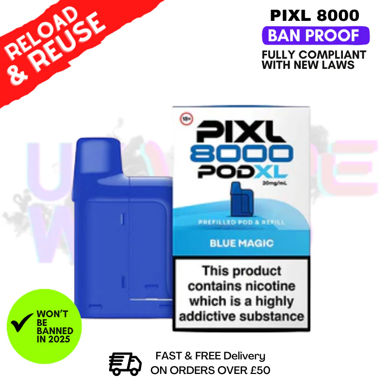 Blue Magic Pixl 8K Replacement Pods (Refil Pack)