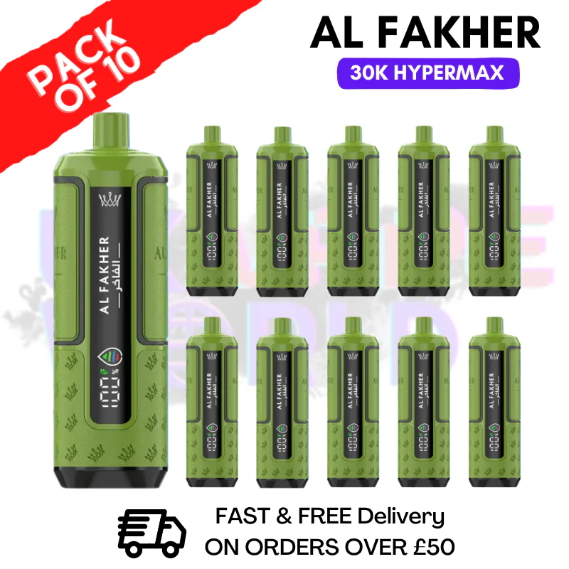Blue Razz Blast AL Fakher 30K Kits Box Of 10