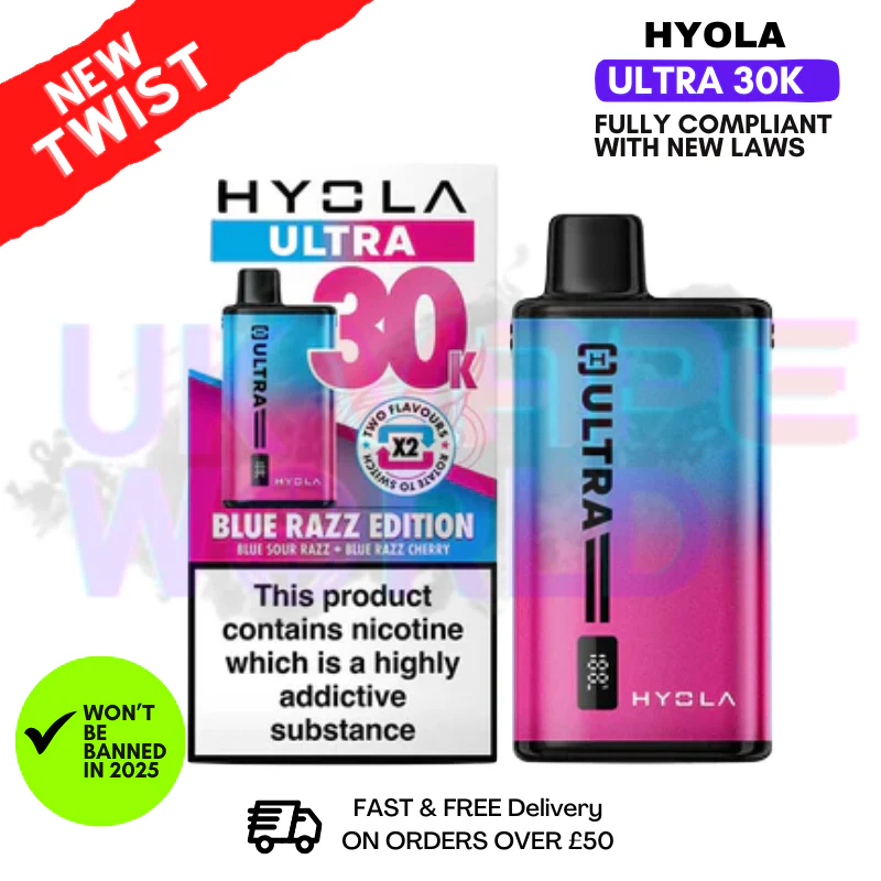 Hyola Ultra 30K Puff 30000 Pod Kit - 2 For £18 - Image 16