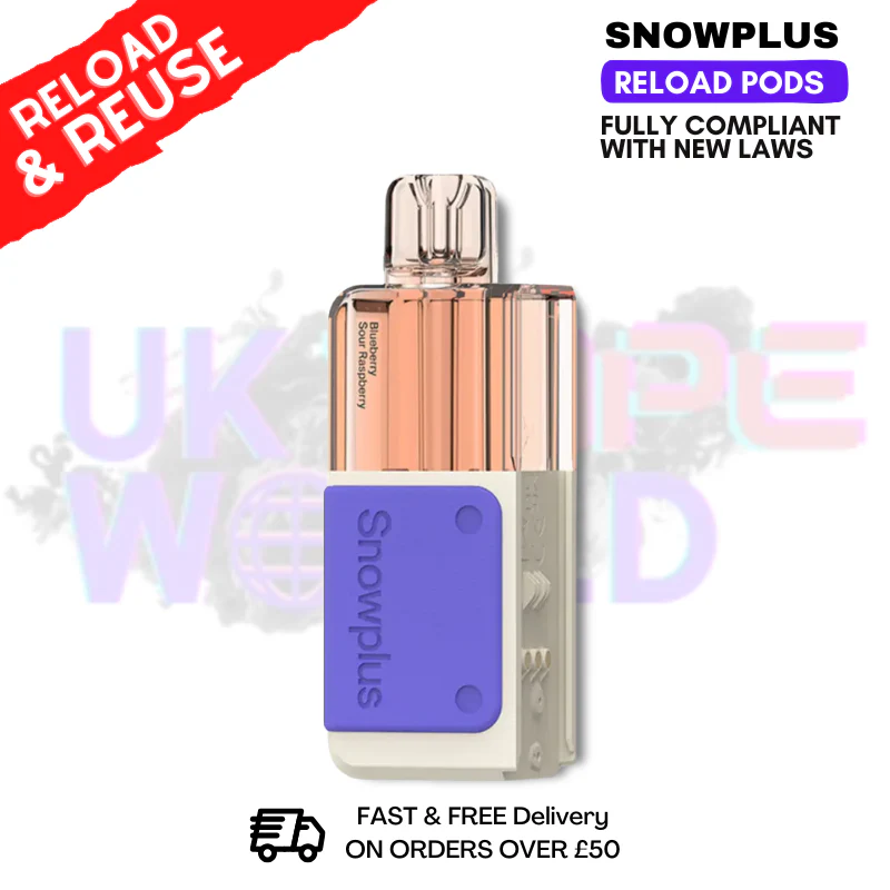 Blue Sour Raspberry Snow Plus Swift Refil Pack