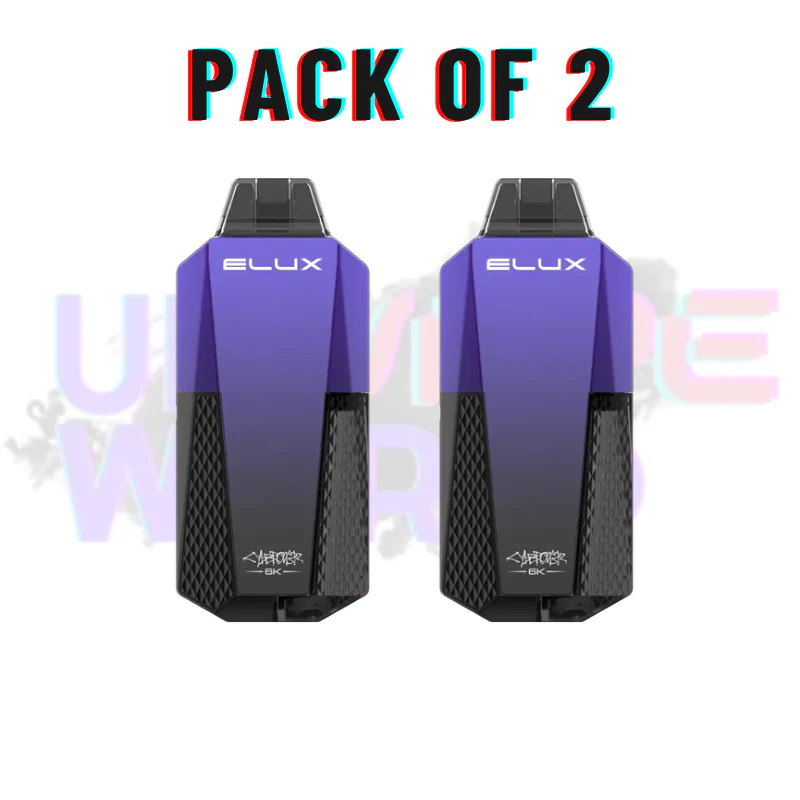 Blueberry Cherry Cranberry Elux CyberOver 6000 Puff 6K Pod Vape Kit - Image 2