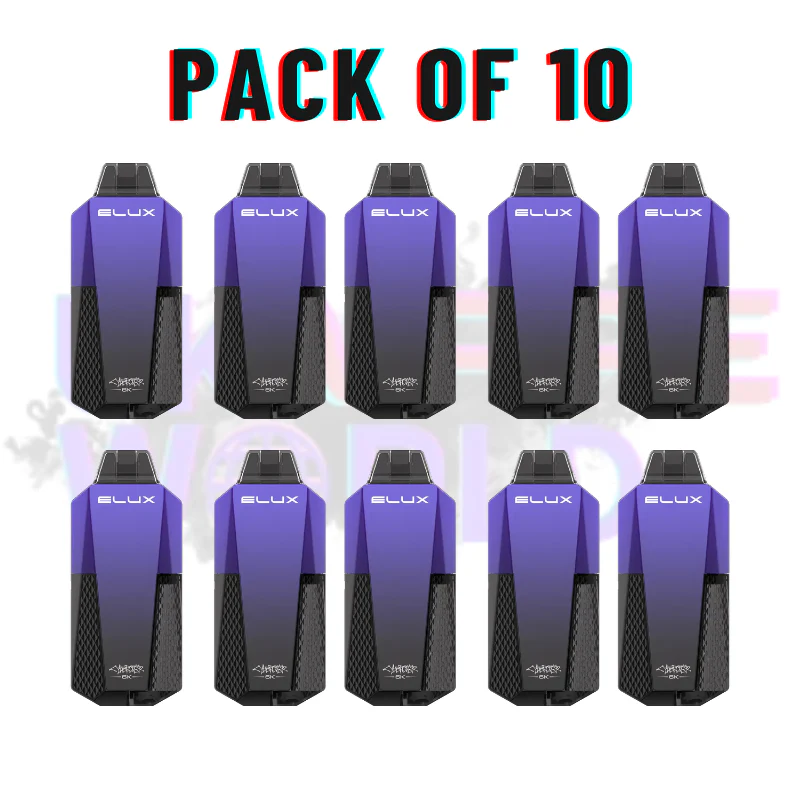 Blueberry Cherry Cranberry Elux CyberOver 6000 Puff 6K Pod Vape Kit - Image 4