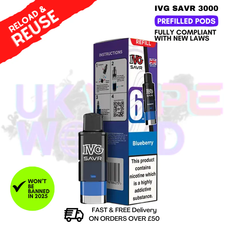Blueberry IVG 3K Replacement Pod