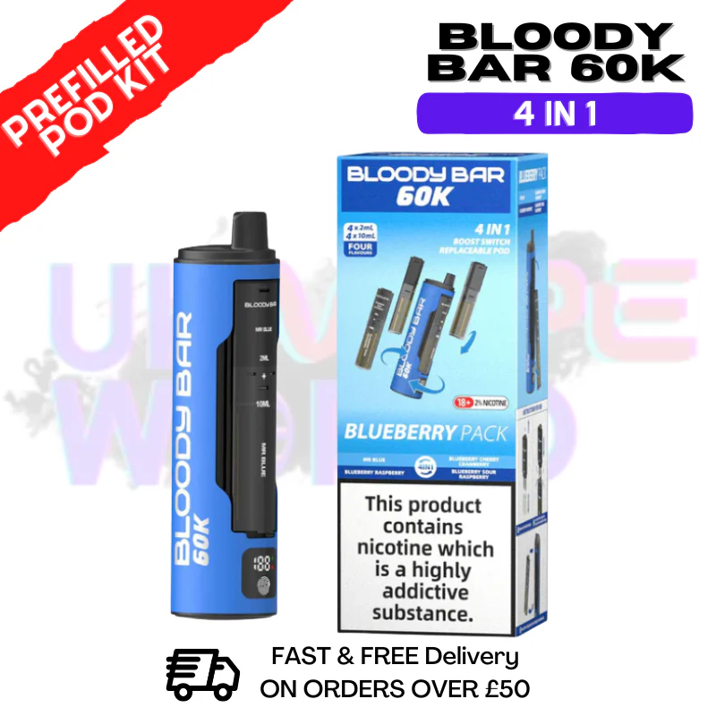 Bloody Bar 60K 4 In 1 Twist Prefilled Pod Kit - Image 4