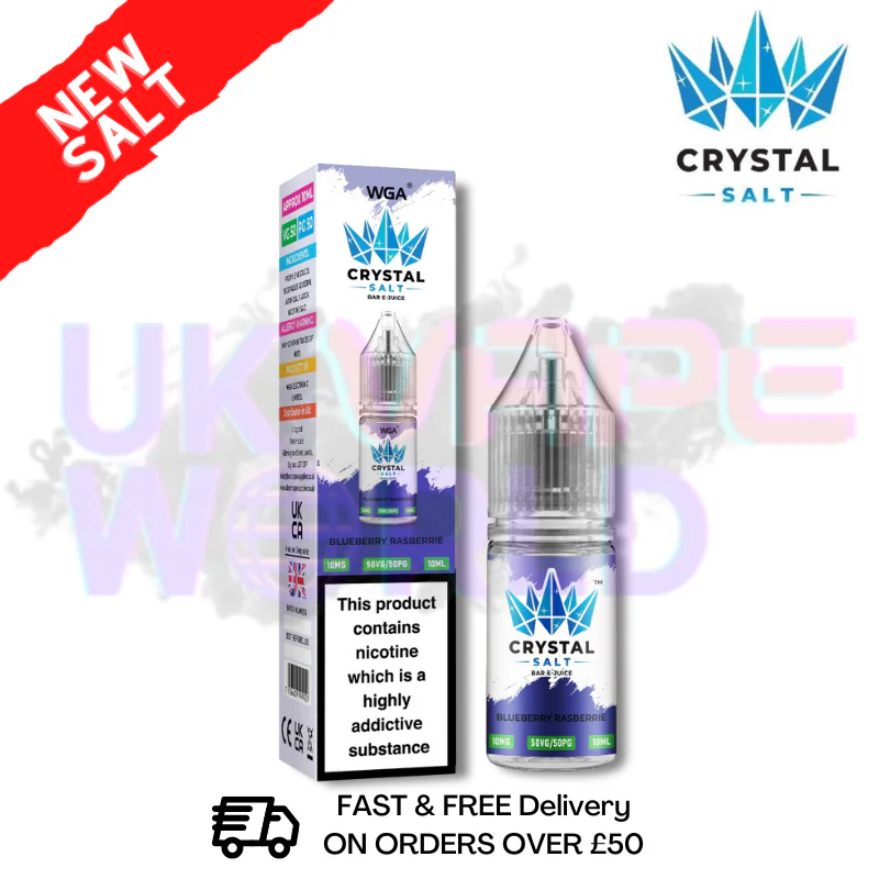 Blueberry Raspberry WGA Crystal Nic Salt | Lowest Price
