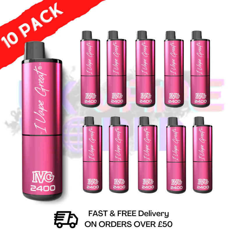 Box Of 10 - Watermelon Edition IVG 2400 Prefilled Pen Kit