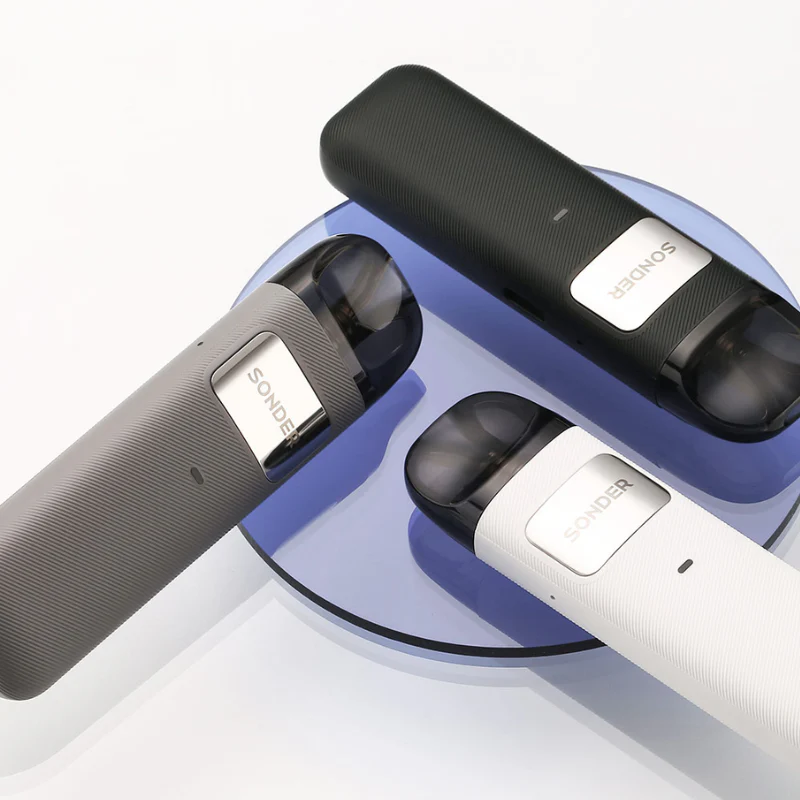 White GeekVape Sonder U Pod Kit + 2x FREE SALTS - Image 2