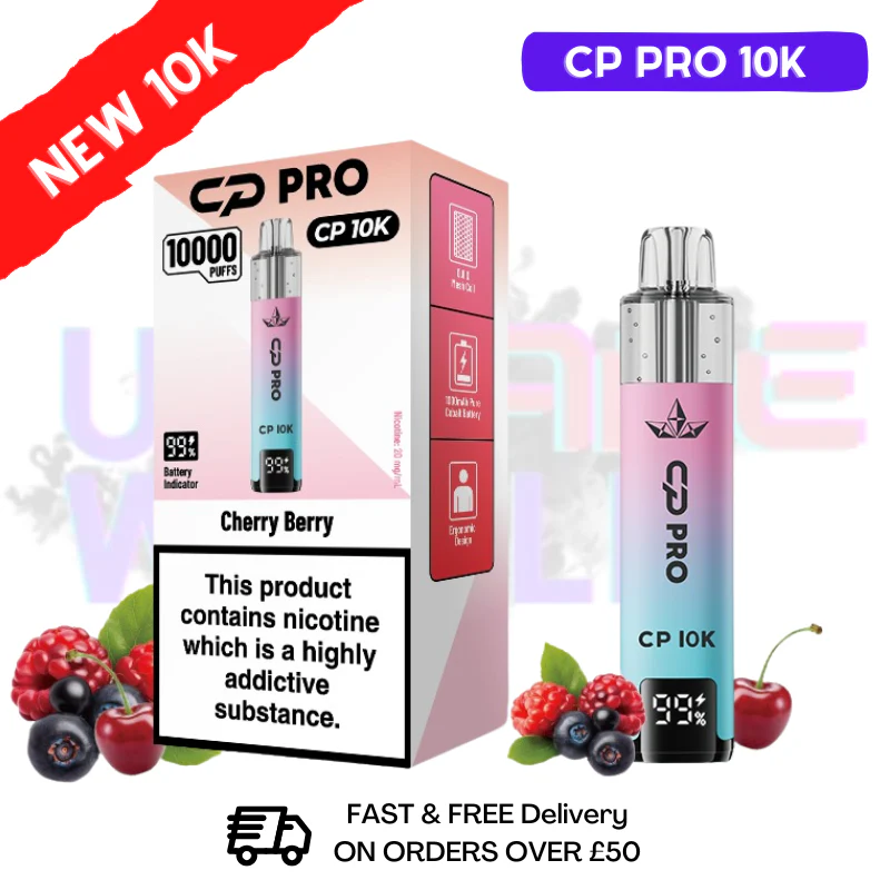 Cherry Berry CP Pro 10K Puff Pod Kit