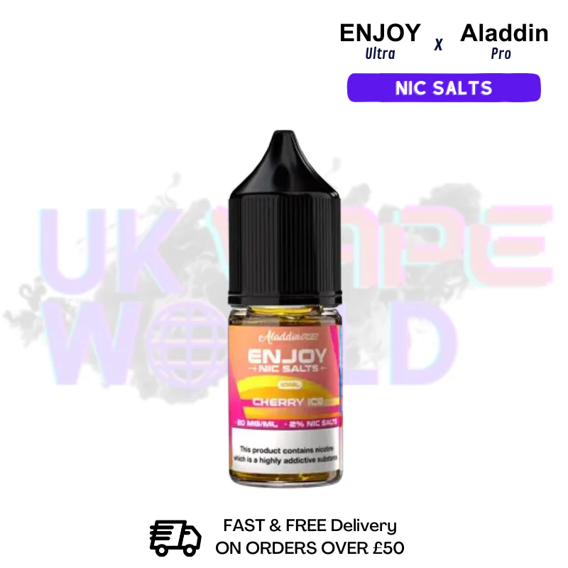 Cherry ICE Enjoy Ultra X ALADDIN Nic Salt 10ML eLiquid