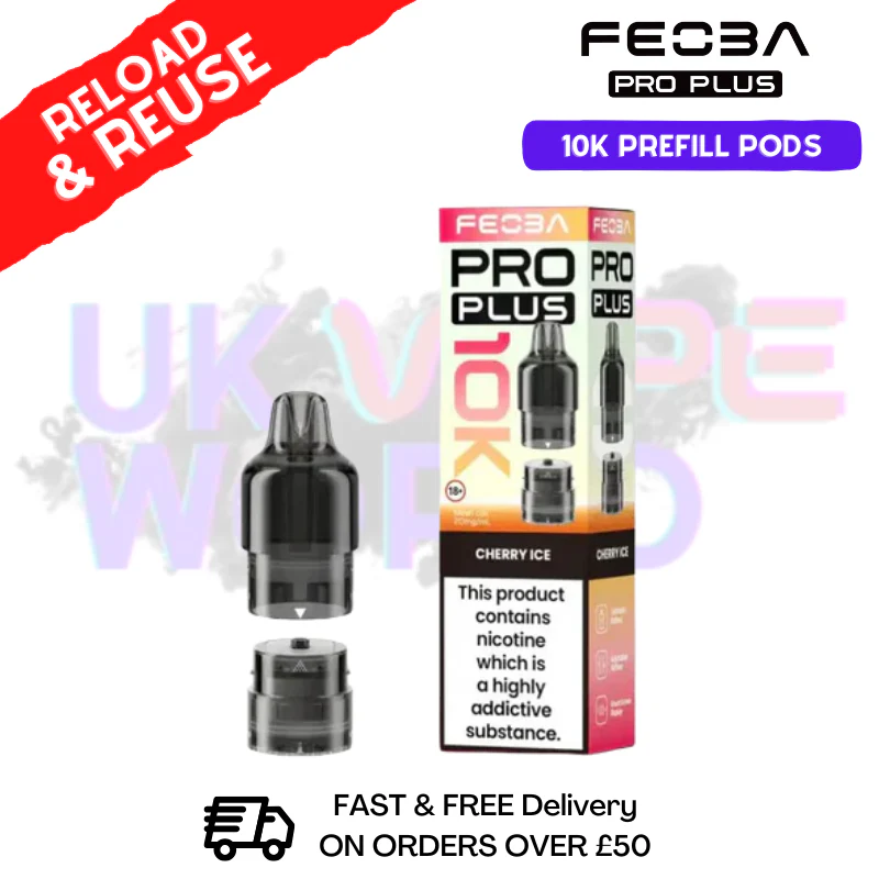 Cherry Ice Feoba 10K Refil Pods Pro Plus - £5.85