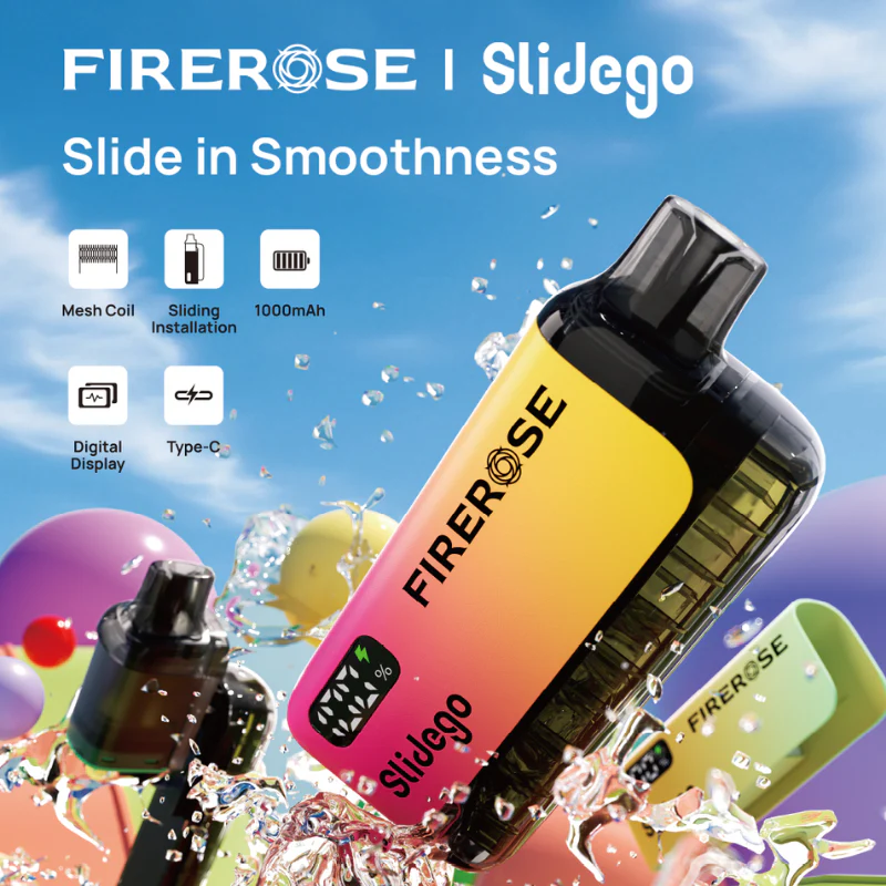 Blue Raspberry Firerose SlideGo 40K Prefilled Pod Kit - Image 2