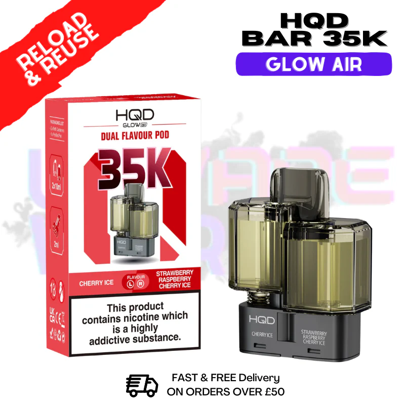 Cherry ICE HQD 35K Glow Air Replacement Pods