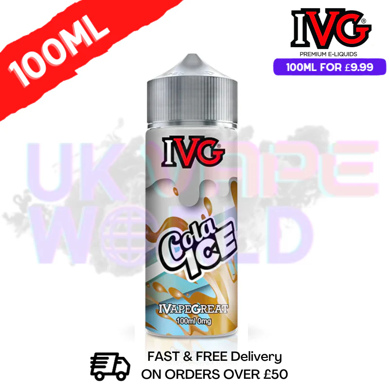 Cola ICE IVG Shortfill Juice (NEW) 100ML Eliquid