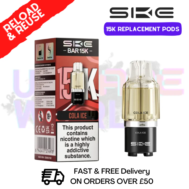 Cola Ice SKE 15K Replacement POD - £6.99