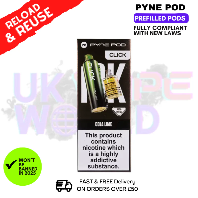 Cola Lime Pyne Pod Click Replacement Pods