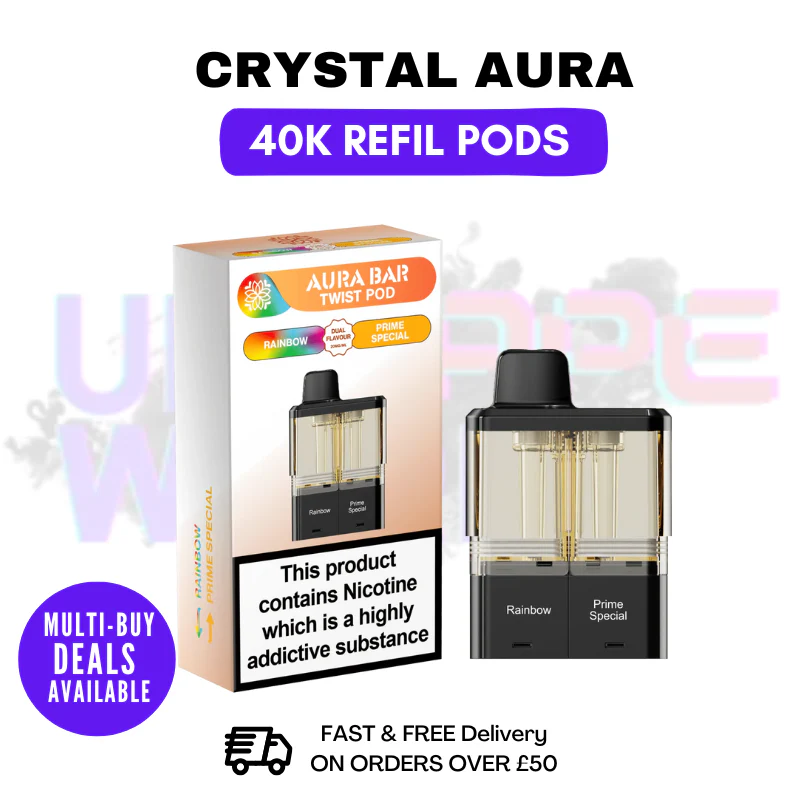 Crystal AURA 40K Replacement Pods Refils - £6.79 - Image 4