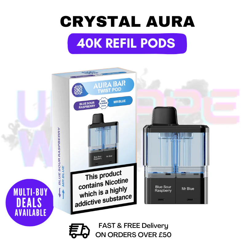 Crystal AURA 40K Replacement Pods Refils - £6.79 - Image 5