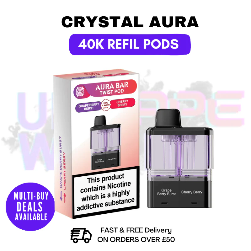 Crystal AURA 40K Replacement Pods Refils - £6.79 - Image 6
