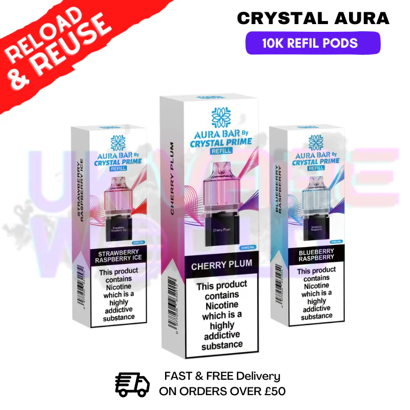 Crystal Prime 10K Replacement Pods