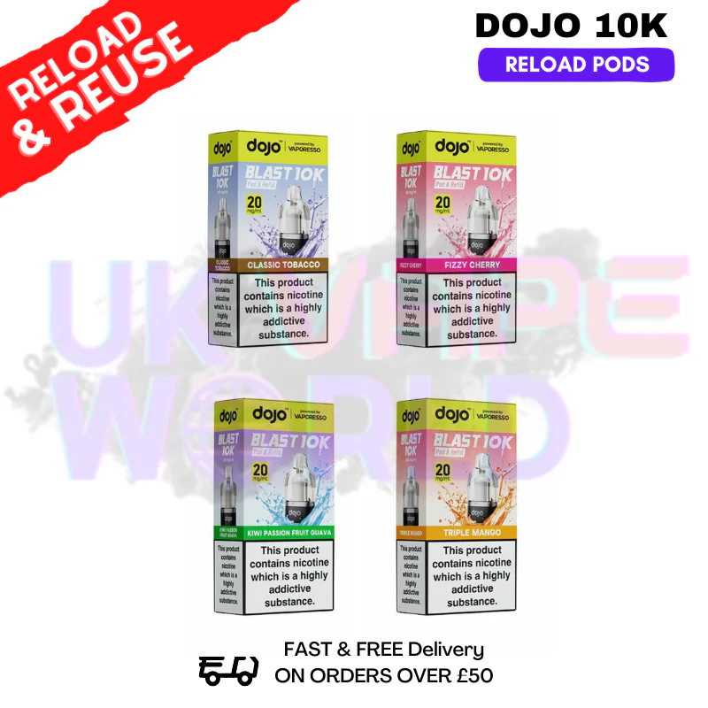 Dojo Blast 10K Puff Replacement Pods