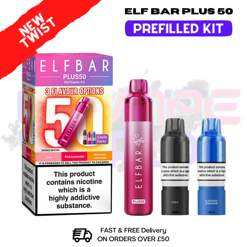 Drinks Edition Elf Bar 50K Puff Plus Kit