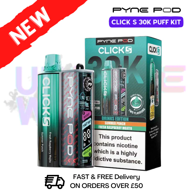 Drinks Edition Pyne Pod Click S 30K Puff Kit