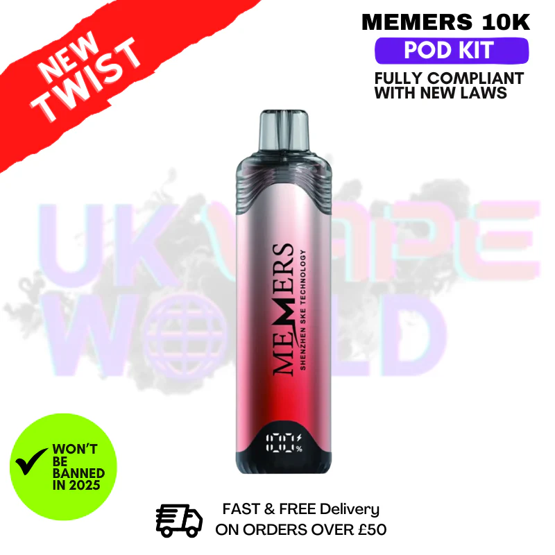 Fizzy Cherry Memers 10K Puff Pod Kit