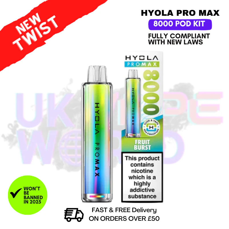 Hyola Pro Max 8000 Puff 8K Kit - ANY 2 FOR £15 - Image 15