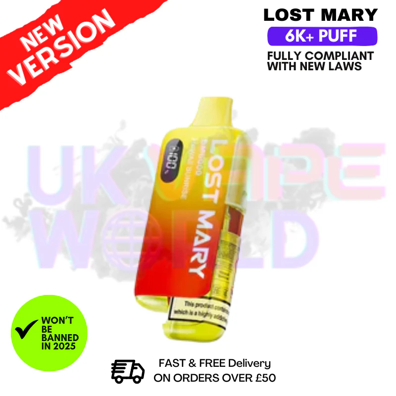 Hawaii Sunrise Lost Mary 6K Puff Pod Kit - Only £8.99