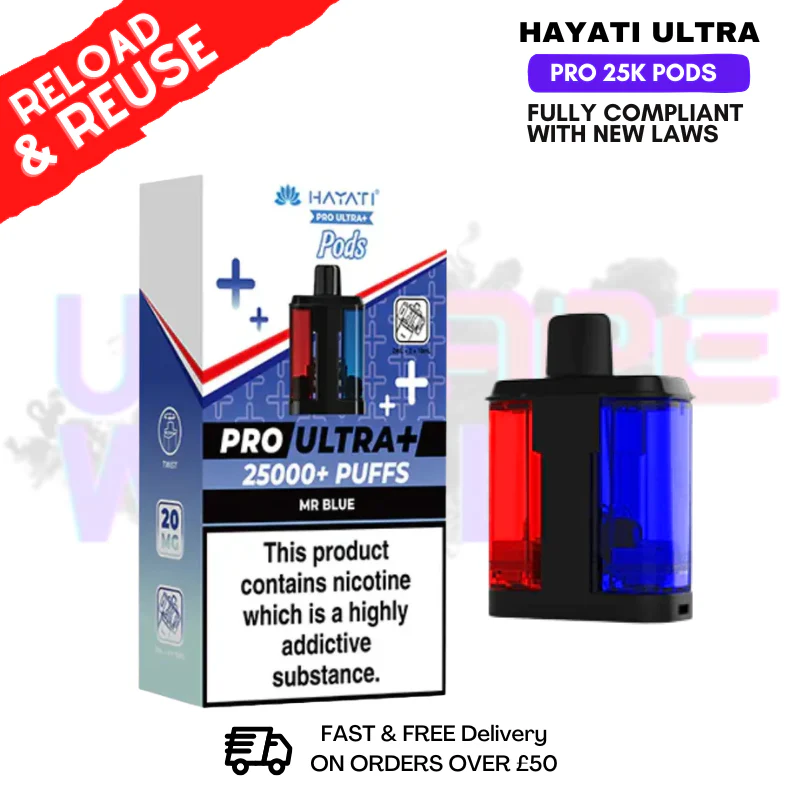 Hayati 25K Replacement Pods Pro Ultra Plus - £6.99 - Image 15