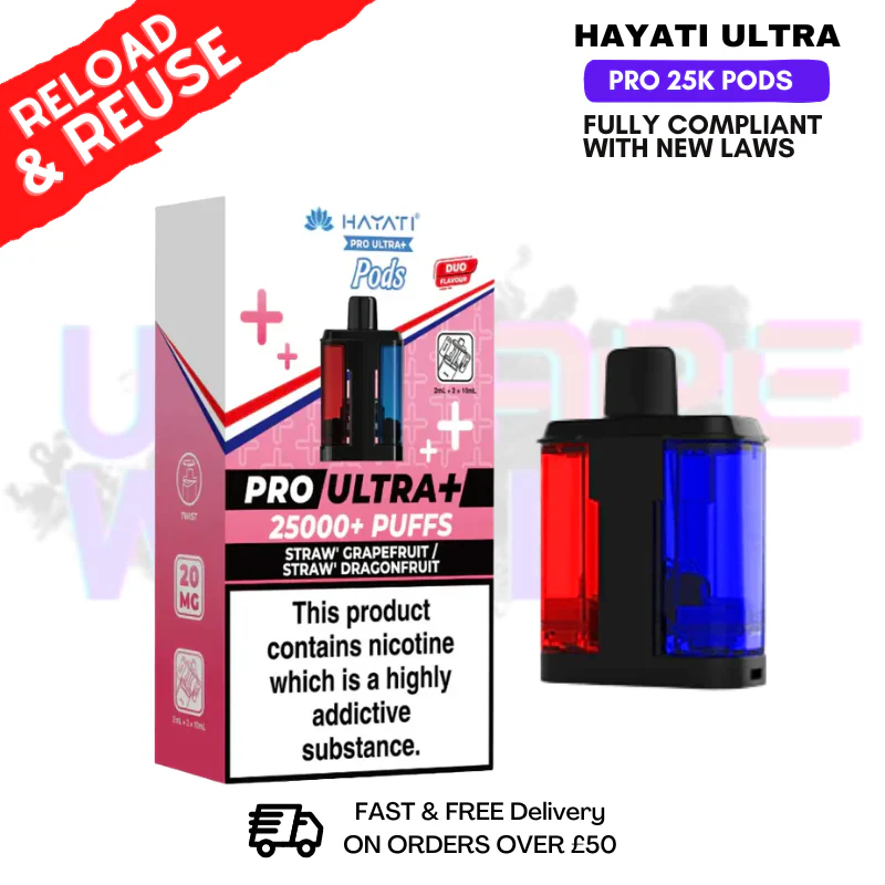 Hayati 25K Replacement Pods Pro Ultra Plus - £6.99 - Image 20
