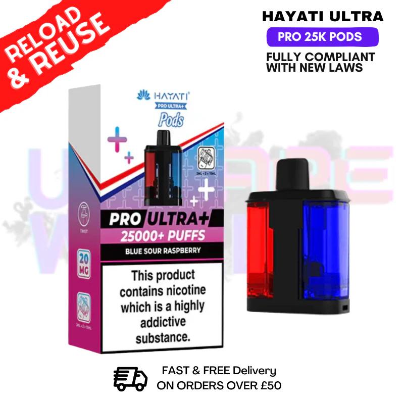 Hayati 25K Replacement Pods Pro Ultra Plus - £6.99 - Image 5
