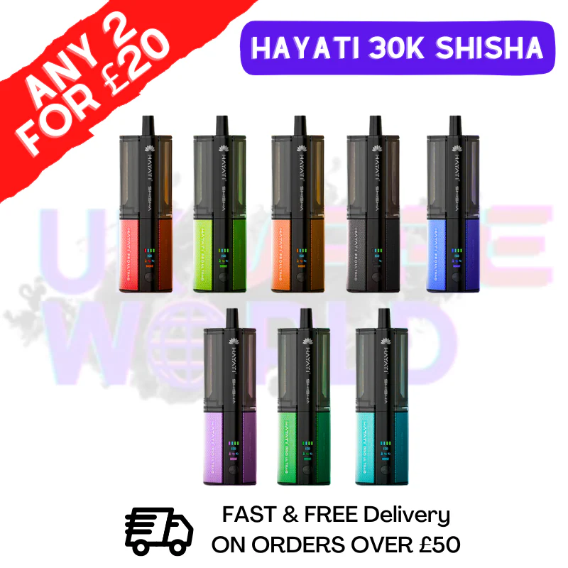 Hayati 30K Shisha Pro Ultra Plus 30000 Puff Pod Kit
