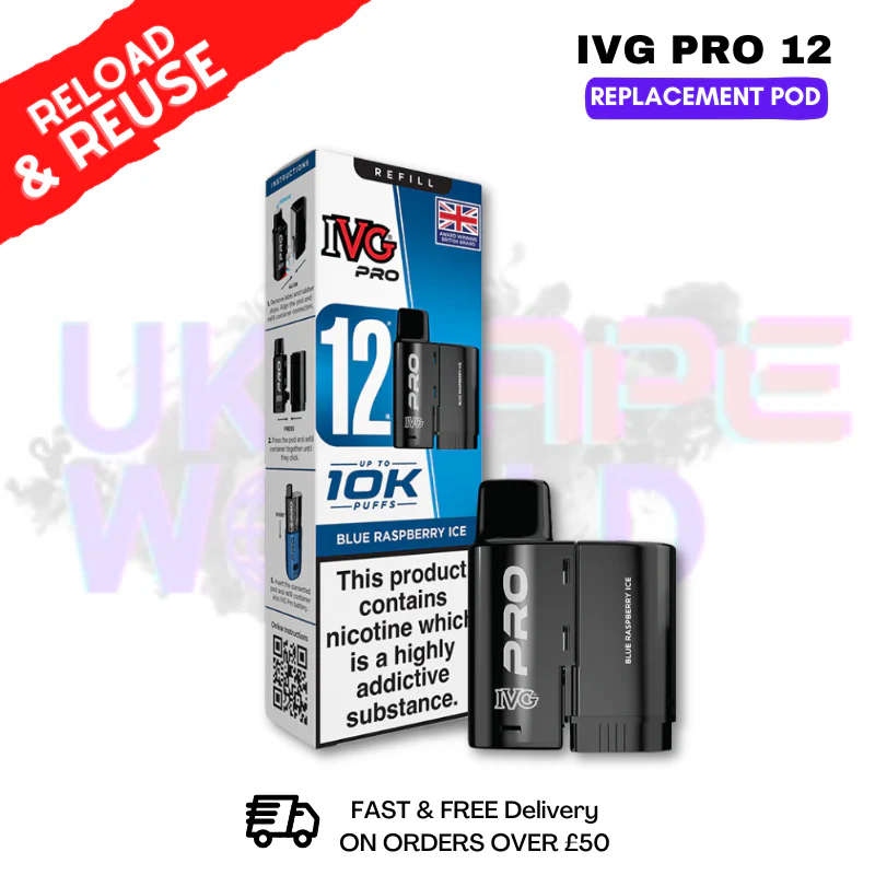 IVG Pro 12 Replacement Pods - £4.99 - Image 2