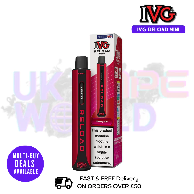 IVG Reload Mini 600 Puff Vape Pen Kit - Image 6