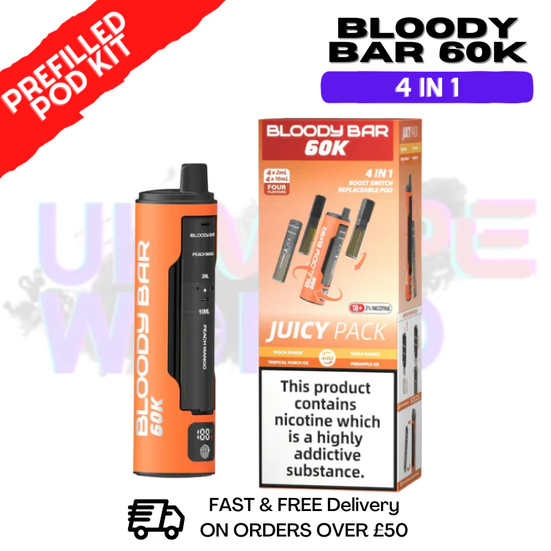 Bloody Bar 60K 4 In 1 Twist Prefilled Pod Kit - Image 10