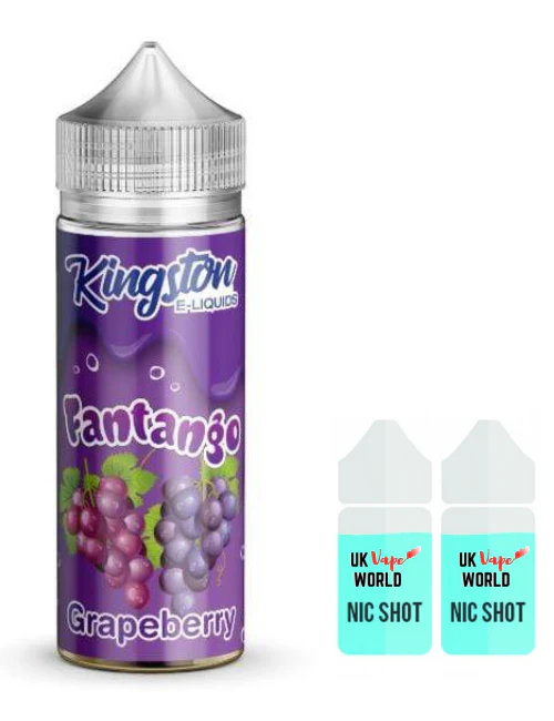 Kingston Fantango Grapeberry 100ml Shortfill - Image 2