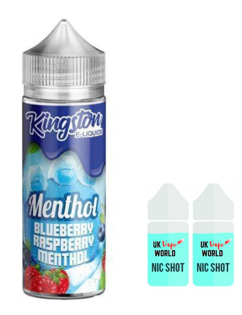 Kingston Menthol Blueberry Raspberry 100ml Shortfill - Image 2